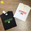 Men's T-Shirts Spring Summer Vetements Men Woman Loose Casual T Shirt 1 1 Embroidered Haute Flag Top Tee Classic VTM Short Sleeve 230726