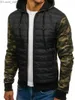 Parkas masculinas Down Roupas chinesas masculinas para homens Casaco de inverno casual moda camuflagem homem jaqueta quente com capuz Parka tamanho grande S-3XL Z230727