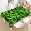Table Cloth Clover Tablecloth Cloth Square/rectangular Dustproof Table Cover Suitable for Party and Home Decoration Tablecloth R230727