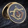 10pcs Kardeşlik Masonlar Mason El Sanatları Altın Para Para Göz Altın Tasarım Mason Token Paraları Koleksiyonu7941720