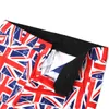 Suits Boys Suit Union Jack Patriotic Giyim Seti Çocuklar İngiltere Bayrak Resmi Beyefendi Parti Kıyafetleri Klasik Ceket Pantolon Tie 3pcs 230726