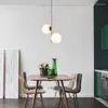 Kronleuchter Nordic Glaskugel Hängende Pendelleuchte Moderne Leuchten Kronleuchter Lichter Für Zuhause Esszimmer Innen Bar Kaffee Restaurant Dekor