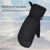 Gants de Ski 1 Paire Gants de Ski d'Hiver Coupe-Vent Imperméable Thermique Snowboard Vélo Moto Camping Patinage Mitaines pour Noir M HKD230727