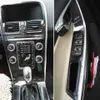 For Volvo XC60 2009-2018 Interior Central Control Panel Door Handle 5D Carbon Fiber Stickers Decals Car styling Accessorie282g