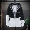 Herren Jacken Sonnencreme Jacke Männer Frauen Patchwork Casual Super Dünne Kapuzenmantel Paar Harajuku College Hip Hop Sommer Windjacke 230726