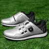 Other Golf Products Professional Golf Shoes Anti-skid Mens Big Size Outdoor Golfer Athletic Sport Footwear Sneakers Blue Spikes Golfer Sports Shoes HKD230727