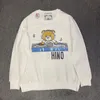 projekt designerski bluza dla dziewcząt Sweter Kide Streetwear Dzieci bluzie z kapturem swobodne ubrania dla dzieci bluzy Hiphop pullover luźne litera niedźwiedź drukowane topy