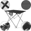 Kampmeubilair Opvouwbare Outdoor Camping Tafel Draagbaar Computer Bureau Ultralicht Aluminium Wandelen Vissen Picknick Opvouwbaar 230726