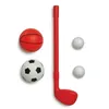 Balls 3in1 Junior Sports Set; Basketball Soccer Golf; Ages 3 230726