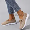 Kleidschuhe 2023 Neue Damen-Wohnungen, bequem, stilvoll, leicht, langlebig, atmungsaktiv, Slip-On-Freizeitschuhe, Luxus-Trend, klassische Frühlings-Damen-Turnschuhe J230727