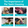 Pet Finger Toothbrush for Dog Teeth Cleaning Double Finger Toothbrush Kit for Dog Soft Dental Care Cat Toothbrush With Fine Soft Bristles for Small & Large Pet