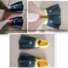 Luvas de barbatanas profissionais de silicone TPR mergulho nadadeiras com membranas piscina submersível crianças adultos homens mulheres botas de mergulho sapatos 230726