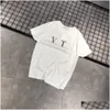 Camisetas para hombre 2022 Moda para hombre Diseñador Patrón Imprimir Camisetas Negro Est Estilo S Camiseta Hombres Mujeres Camisetas de manga corta de alta calidad Dhvff