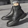 Nya Boots Boot Designer Women Shoes Fashion Black Winter Leather Boots Women skor Storlek 39-44