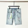 Shorts Mode Jeans Top Qualität Jeans Distressed Ripped Biker Hose Slim Fit Motorrad Denim Hose CHG2307278