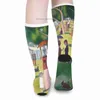 Herrensocken Georges Seurat fertigt am Sonntag Z230727 im Big Jack River Seine Park Herrensocken an