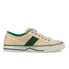 Tennis 1977 ontwerpers sneakers casual canvas schoenen luxe ontwerpers damesschoen Italië groen en rode webstreep rubber zool stretch katoen lage top heren sneakers 36-44