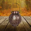 Luci solari sospese per esterni, impermeabili, per decorazioni da giardino, luci decorative con design scavato per