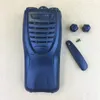 Boîtier avant de coque de boîtier de talkie-walkie pour TK3307/2307 TK3302/2302 avec autocollants de Logo Konbs couvercle anti-poussière serrure de batterie