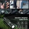 Flashlights facklor Sofirn SC32 LED -ficklampa Max 2000lm USB C Laddningsbar Mini Tactical Torch Pocket EDC Light Dimble Lantern med svansomkopplare 230727