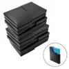 Wall Clocks 10 PCS Carrying Case Cartridge Holder Black Ink Storage Box Game Protective Shell Card Material