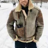 Herren-Daunenparkas, Herren-Daunenjacke, Retro-Winter-warme Wollmäntel, Umlegekragen, Reißverschlussjacken, Langarm-Mäntel, Streetwear, Z230727