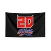 Коробка 3x5 футов Fabio Quartararo Flag Polyester Digital Print Motorcycle Racing Club Banner