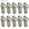 10Pcs Pet Cat Dog ID Tag per Cani Gatti Pet Collare Ciondolo Appeso Identità Indirizzo Piastra Pet Anti-Lost Decorazione Argento