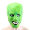 Maschere per feste Halloween The Jim Carrey Movies Mask Cosplay Green Mask Costume per adulti Fancy Dress Face Halloween Masquerade Party Mask 230726