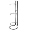 1PC Creative Basketball Rack Space Saving Practical Ball Rack Basketball Holder Shile Shelf Metal Stand Support T200413218R