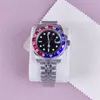 Designer relógio mulheres sub mens relógios gmt banhado a ouro montre de luxe automático mecânico 41mm reloj orologio 904L relógio de pulso de aço inoxidável cerâmica dh07 E23