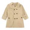 Tench Coats Boys 'Long Wursbreaker Fashion Продажа детской весны и осенью верхней одежды 410y 230726