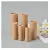 Verpakkingsdozen Kraft Kartonnen Kokers Papieren Containers Voor Thee Koffie Ambachten Gift Tube Drop Delivery Kantoor School Zakelijk Industrieel Dhxwr