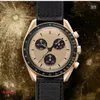 Moonswatch Bioceramic Planet Moon Mon's Watches Full Function Quarz Chronograph Designer Watch Mission to Mercury 42mm Luxury Watch Limited Edition Wristwatches