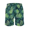 Men's Shorts Tropical Leaves Jungle Board Men Palm Print Beach Pants Quality Leisure Swim Trunks Big Size