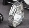 Färgglada stora diamanter ringklocka stoppur Auto Datum rostfritt stål full funktionell klocka japan kvartsrörelse all brottsskanning fäste armbandsur gåvor