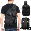 Outdoor Bags Men's Tactical Shoulder Bag Molle Camouflage Sling Army Military Hiking Camping Pack Assault Fishing Hunting Backpack 230726