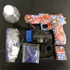 Gun Toys Gel Ball Blaster Electric laddningsbar automatisk airsoft pistol splatter leksakspistol med vattenpärlor för vuxna barn 230726