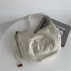 女性の2022年の新しい日本の韓国の肩斜めのjiaoziバッグツイル洗浄されたキャンバスを作るために古いバッグを作る
