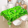 Table Cloth Clover Tablecloth Cloth Square/rectangular Dustproof Table Cover Suitable for Party and Home Decoration Tablecloth R230727