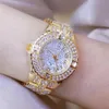 Reloj Mujer Diamant Montres Femme Célèbre Marque En Acier Inoxydable Robe Femme Montre-Bracelet Or Montres Montre Femme 2105273217