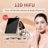 Professional 7D Machine Ultra Face Lifting Anti-wrinkle Skin Lifting Body Slimming Wrinkle Removal with 2 Handles Device