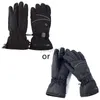 Gants de ski 1 paire 3 niveaux de chauffage alimentés par batterie électriques chauffants hiver chauds gants moto moto ski moteur chauffe-mains pour 69HD HKD230727