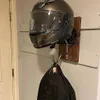 Hooks & Rails Multipurpose Motorcycle Helmet Hanger Wall Mount Jacket Holder Hook For Keys Household Home Storage Supplies313m
