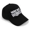 Cappellini Waynes World Berretto nero Cappello da baseball Stile moda Cosplay ricamato Trucker Maglia unisex Misura regolabile 230727