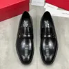 iş feragamo parlak açık yan çok yönlü boncuk slip-on renk yeni parlatma yüzey inek derisi sivri gündelik resmi deri ayakkabı ayakkabıları bahar/yaz 92ff