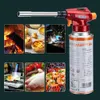 Lighters Household Cooking Torch Lighter Reverse Adjustable Flame Culinary Torch Tool Outdoor Camping Bbq Flame Torch Lighter Welding