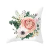 Cushion/Decorative Customizable Rose Cushion Cover Waist Cover Car Sofa Bed Cover Home Birthday Party Throw Cover R230727