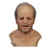 لحفلات الحفلات الأخرى ، Man Old Man Full Head Latex Mask Funcy Halloween Holdy Toy Gift for Children 270a