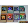 Kortspel Yugioh 100 Piece Set Box Holographic Yu Gi Oh Game Collection Children Boy Childrens Toys 220725 Drop Delivery Gifts PUZZL DHHEJ